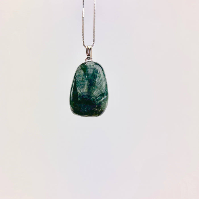 Seraphinite pendant