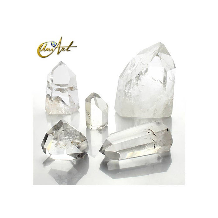 Vuorikristalli Kärki hiottu n. 6-9cm korkea, leveys vaihtelee