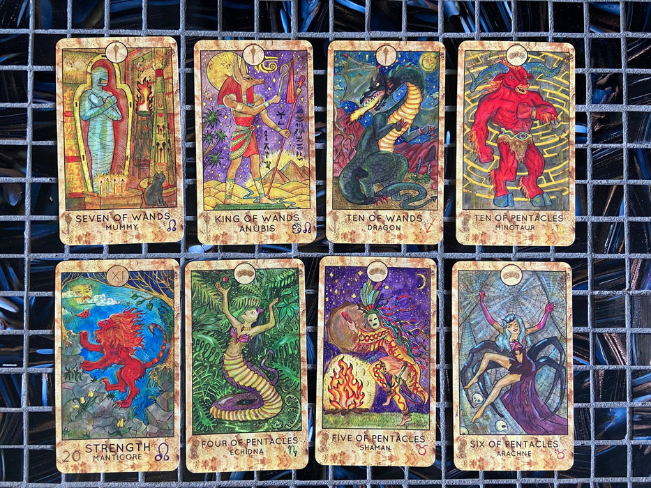 Mythic Tarot Deck & Guide | Full Size | Made in USA |