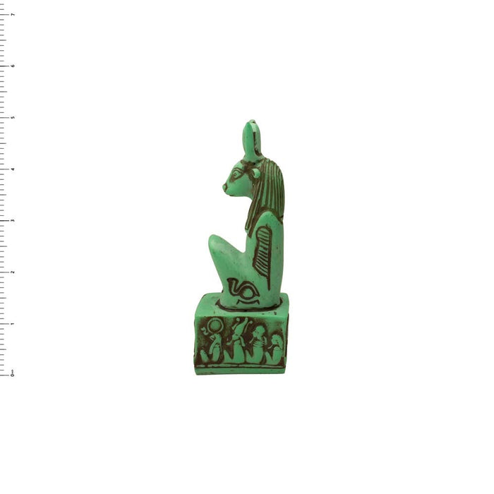 Hathor Egyptin Jumalatar, polvistuva patsas