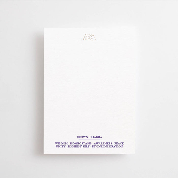 STAY IN YOUR HIGHEST TIMELINE - CHAKRA CARD - 7. KRUUNU CHAKRA