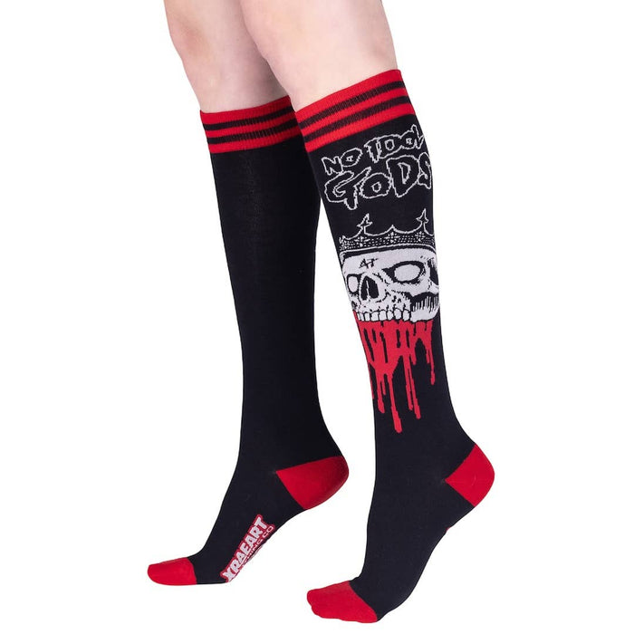 No False Kings Knee High Socks - sukat - FootClothes