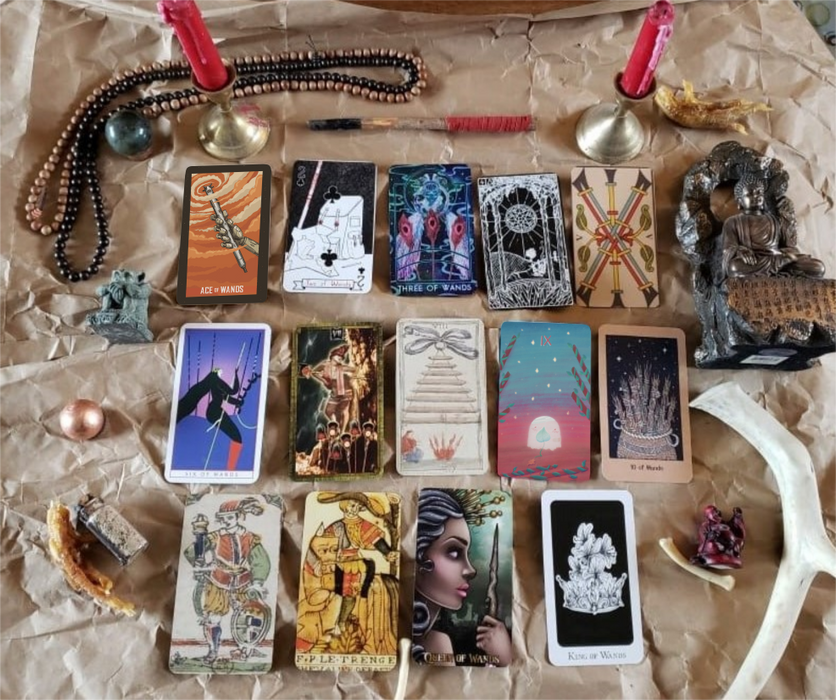 The Alleyman's Tarot + guidebook - Publishing Goblin