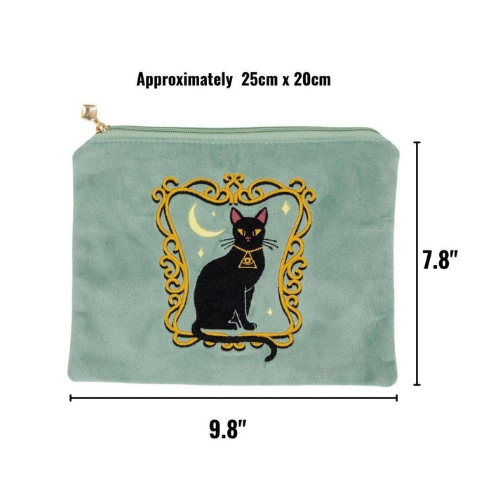 Duchess Shadowfloof's Mew World Order Velvet Cosmetics Bag - samettinen kosmetiikkapussi - FootClothes