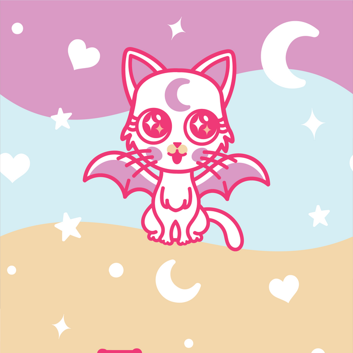 Mystic Kitty sukat - FootClothes