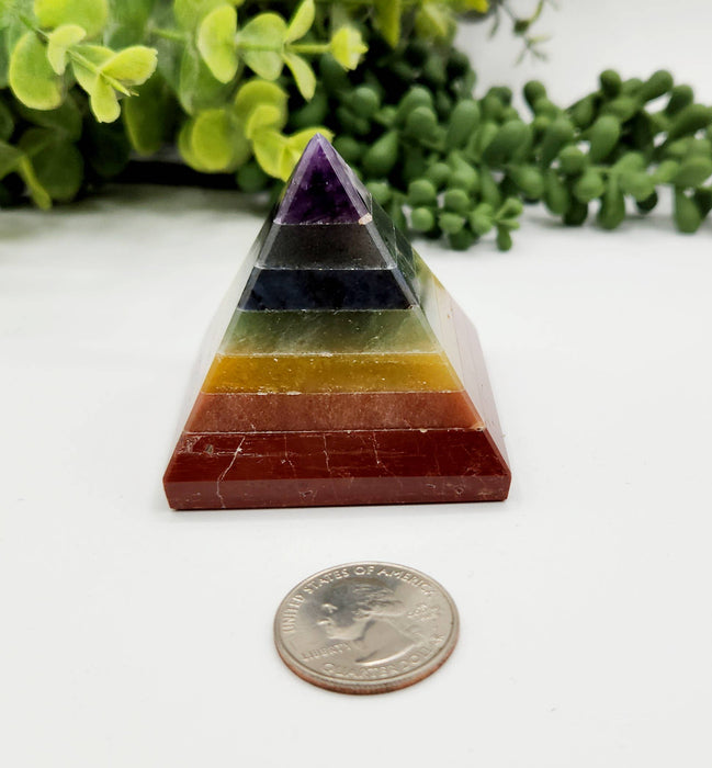 Chakra Kristallipyramidi halk. 5cm