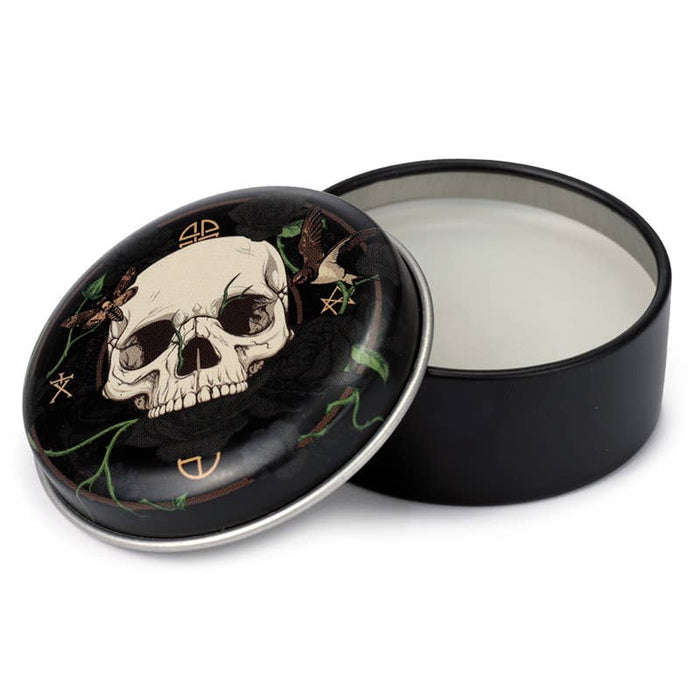 Skulls and Roses -huulivoide metallirasiassa