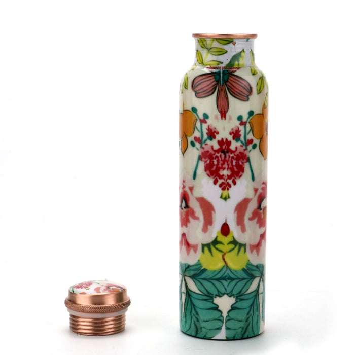 Flower copper bottle (1L)