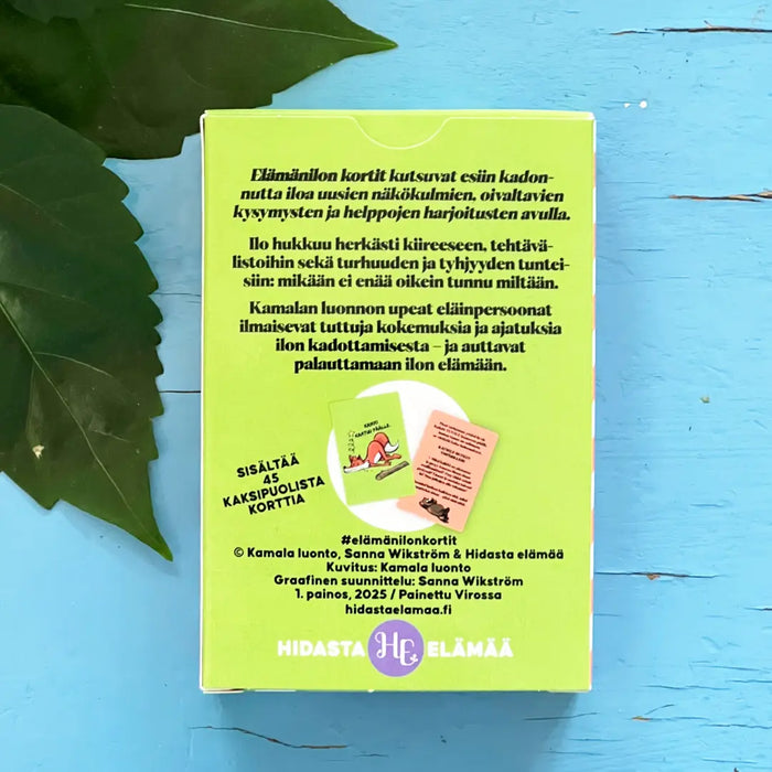 (Kadotetun) Elämänilon kortit, Kamala luonto - Hidasta Elämää