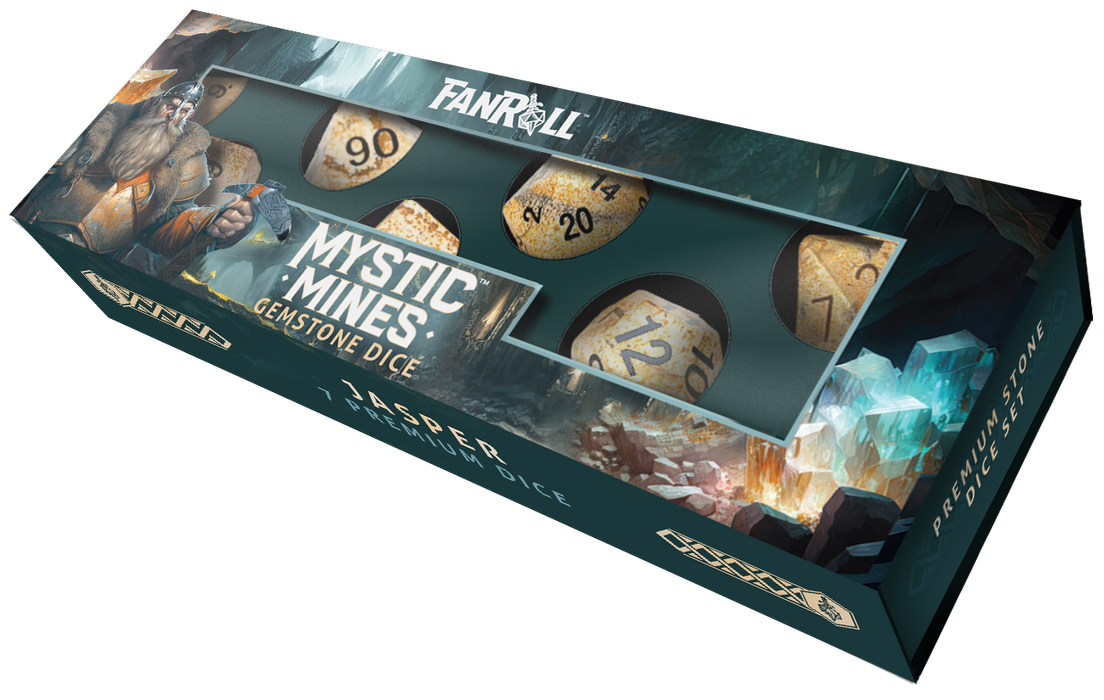 Mystic Mines Gemstone - jalokivinoppasetti Premium Case - Fanroll
