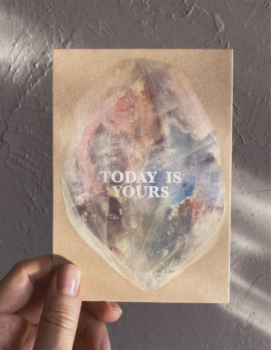 TODAY IS YOURS - postikortti