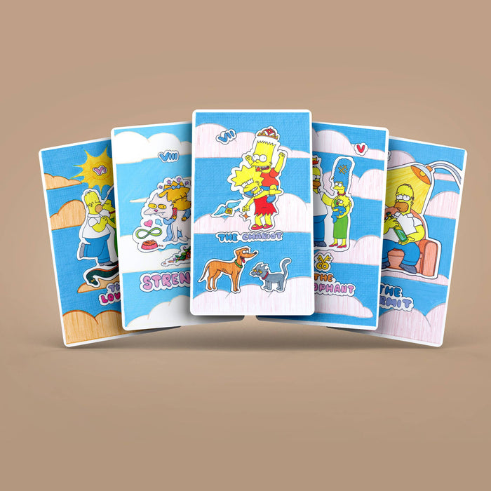 The Simpsons Tarot 78+2 Extra Cards - Dark Synevyr