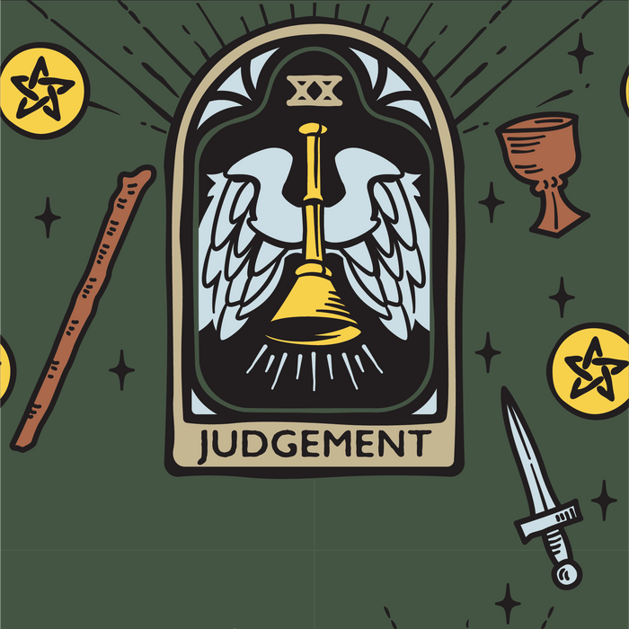 Judgement Tarot Nouveau -sukat  - FootClothes