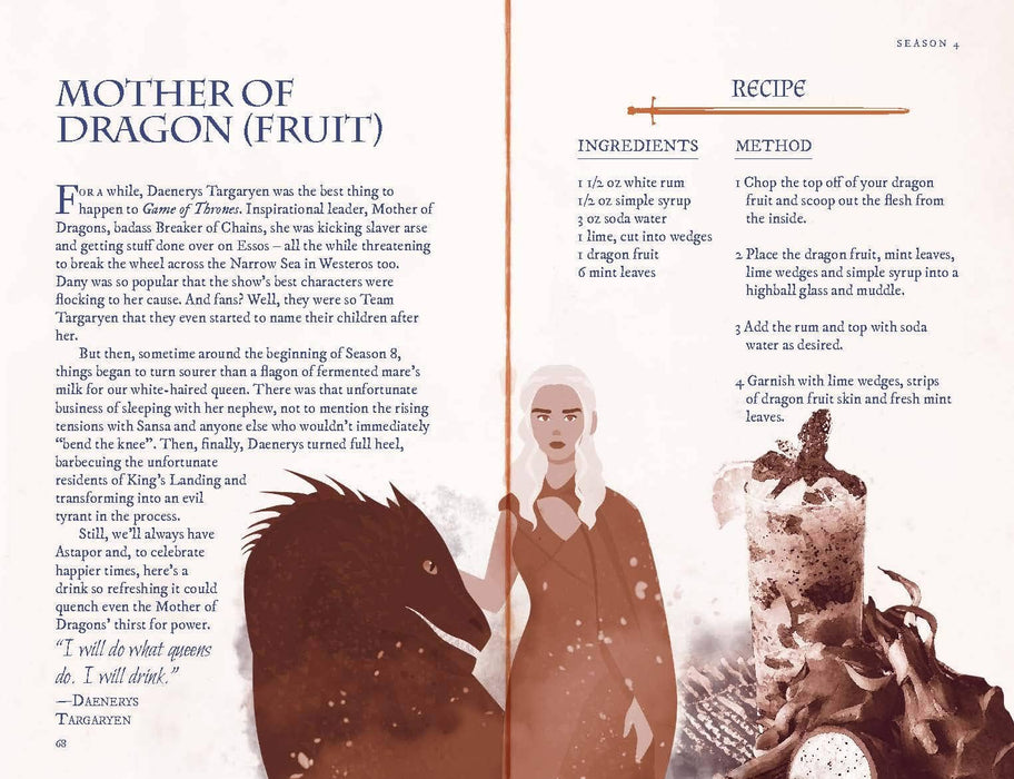 Gin of Thrones: Drinks & Games Inspired by Westeros