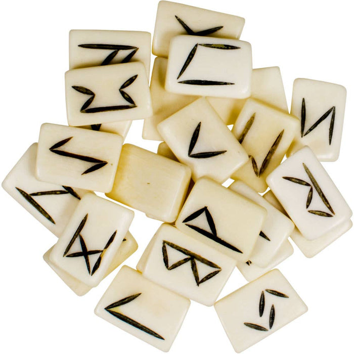 Elder Futhark Runic set of aspen