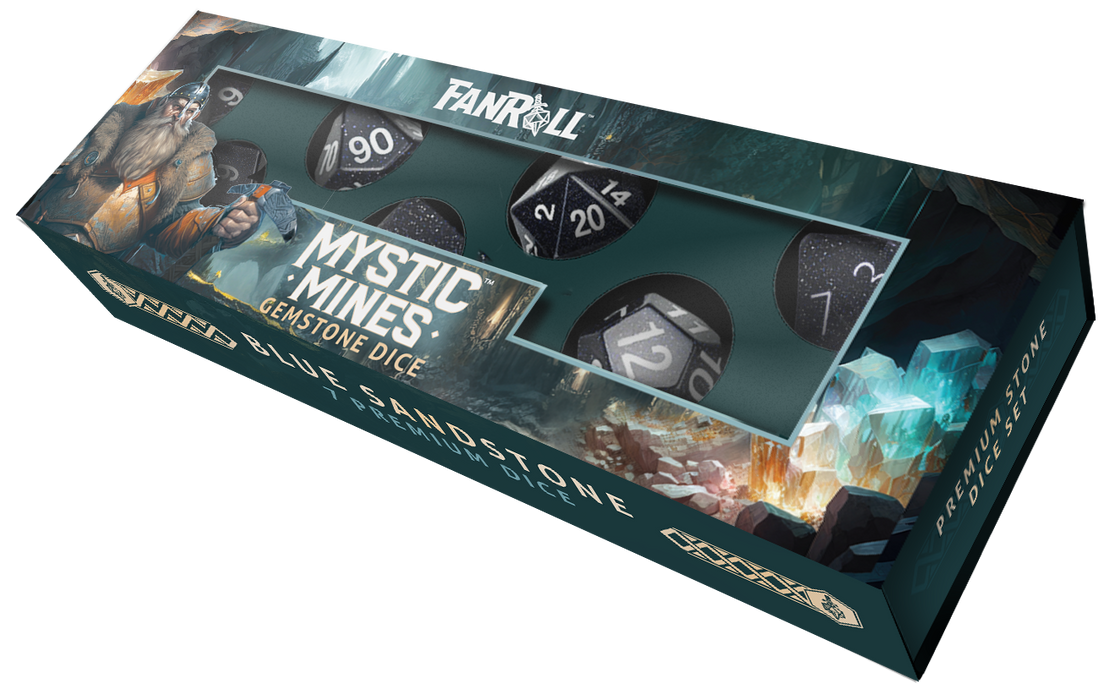 Mystic Mines Gemstone - jalokivinoppasetti Premium Case - Fanroll
