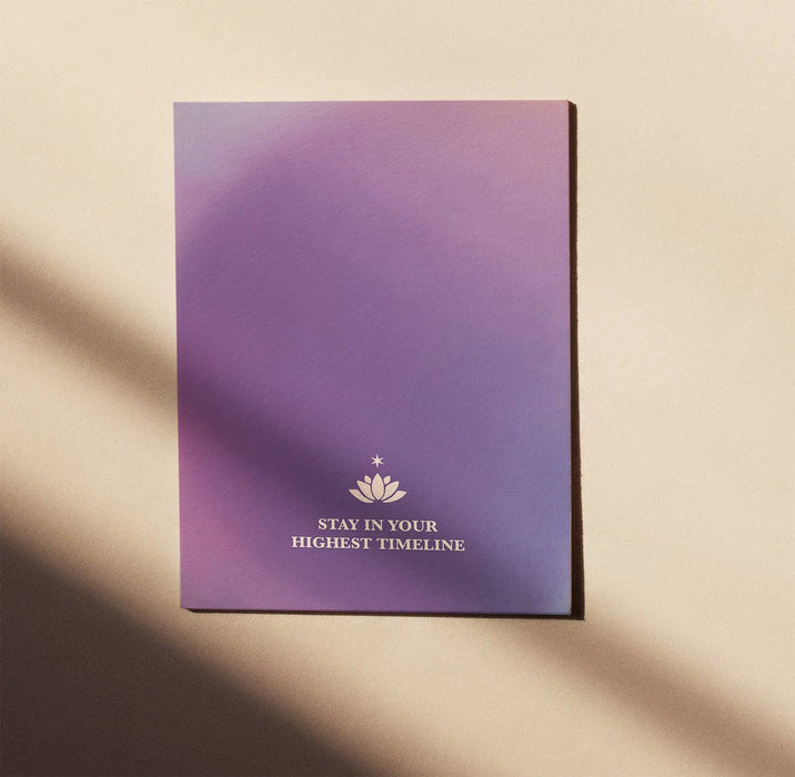 STAY IN YOUR HIGHEST TIMELINE - CHAKRA CARD - 7. KRUUNU CHAKRA