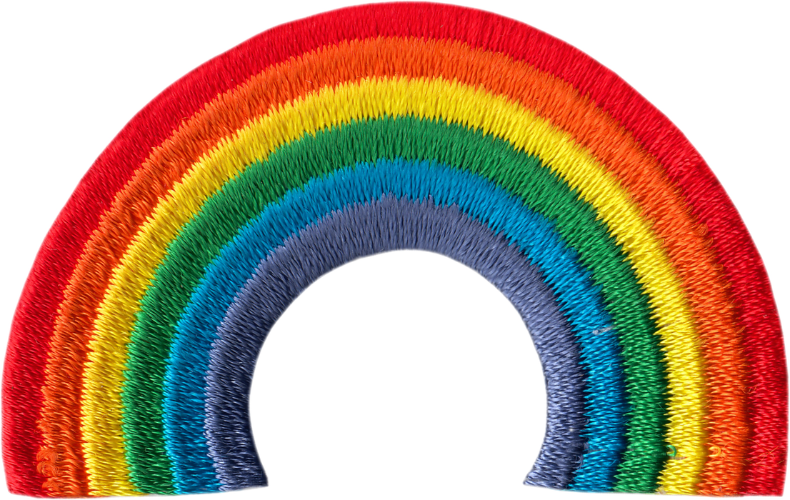 Classic Rainbow Arch – kangasmerkki