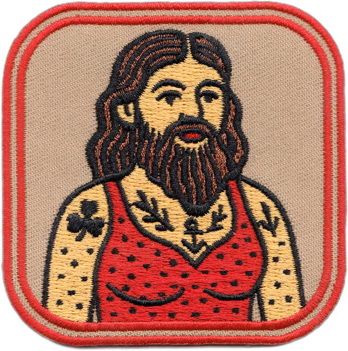 Bearded Lady – kangasmerkki