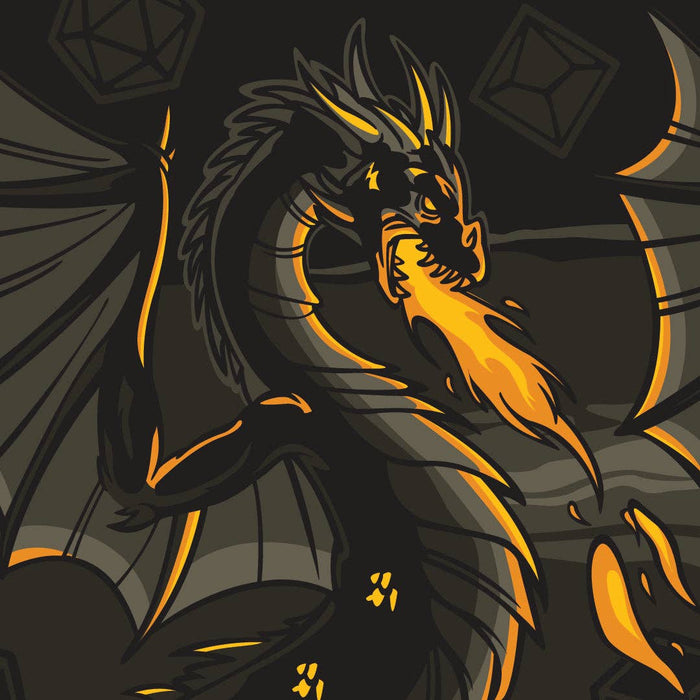 Dragon's Flame Crew Socks - sukat - FootClothes