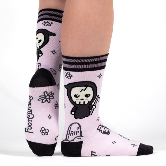 Pastel Goth Grim Reaper -sukat  - FootClothes