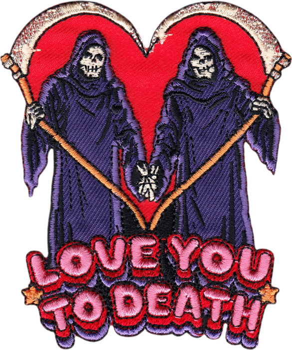 Steven Rhodes: Love You To Death – kangasmerkki