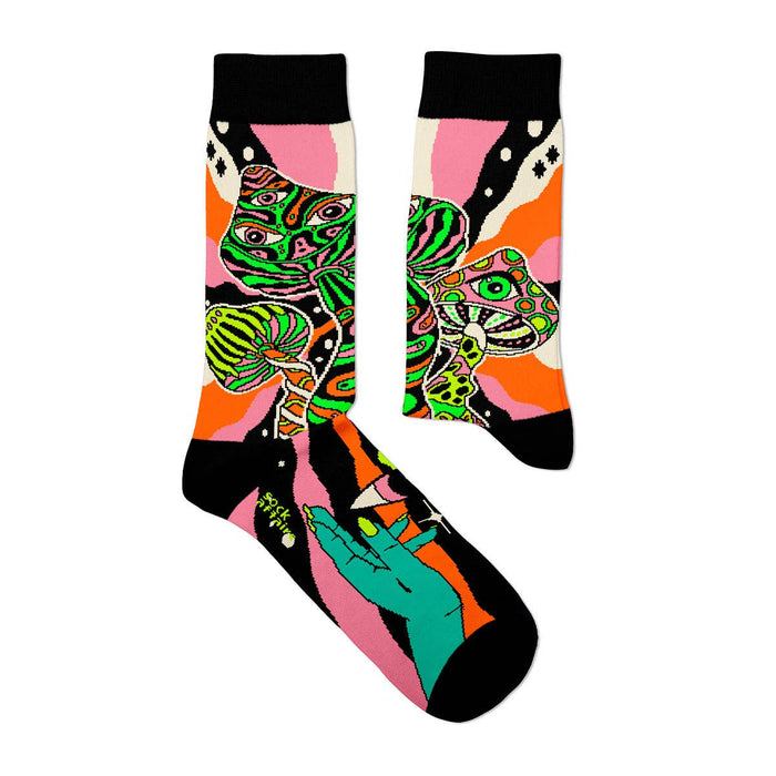 Psykedeeliset sienisukat – Sock Affairs