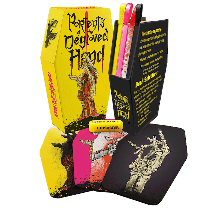 Portents of the Degloved Hand for MÖRK BORG - Omen Sacrifice Deck stan ...