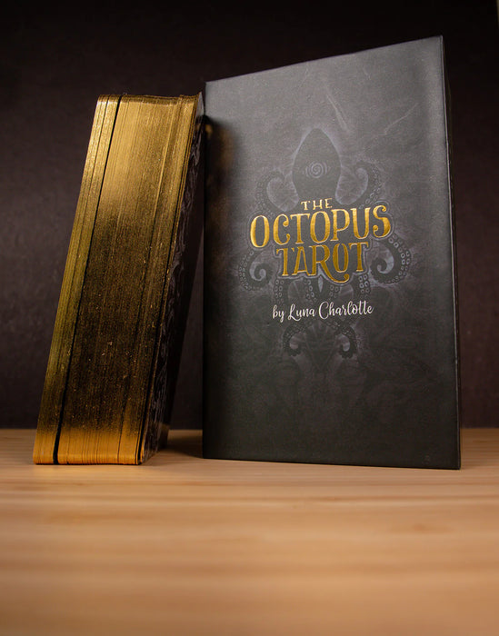 The Octopus Tarot Deck Gold Edition - Luna Charlotte (Kickstarter)