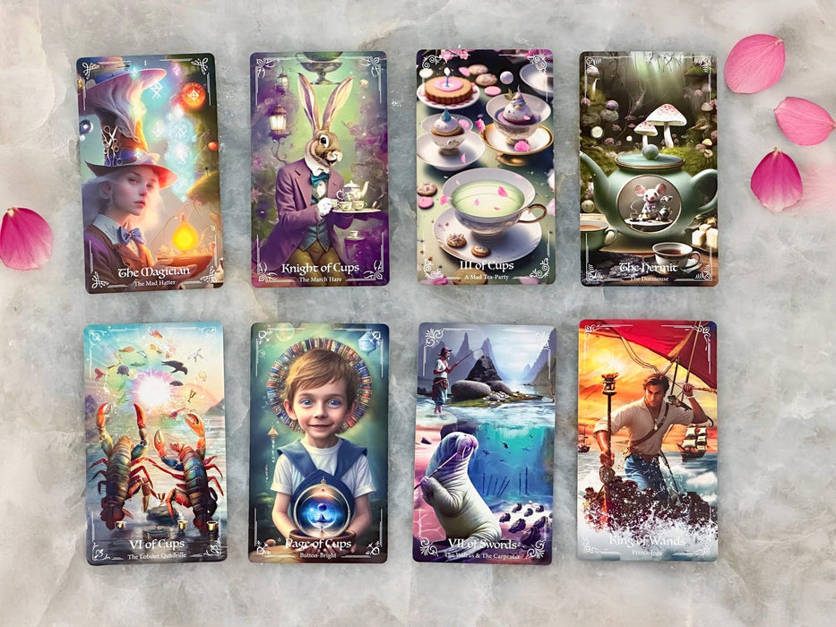 Journey to  Oz & Wonderland  Tarot Deck - Mystic Madness Tarot (indie/US Import)