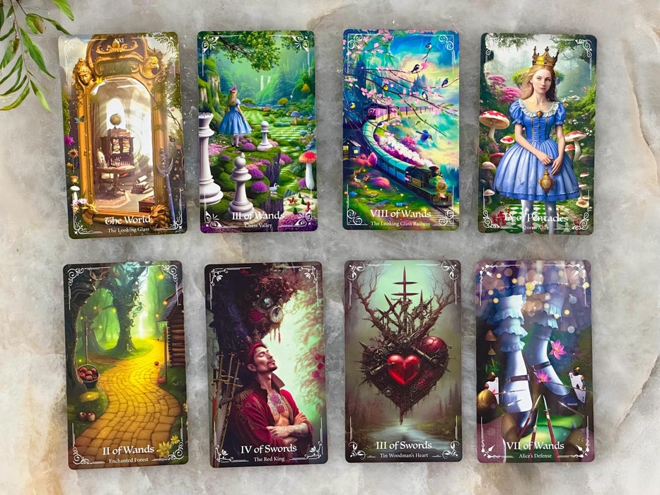 Journey to  Oz & Wonderland  Tarot Deck - Mystic Madness Tarot (indie/US Import)