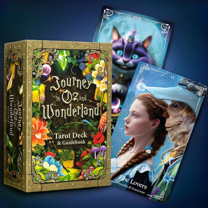 Journey to  Oz & Wonderland  Tarot Deck - Mystic Madness Tarot (indie/US Import)