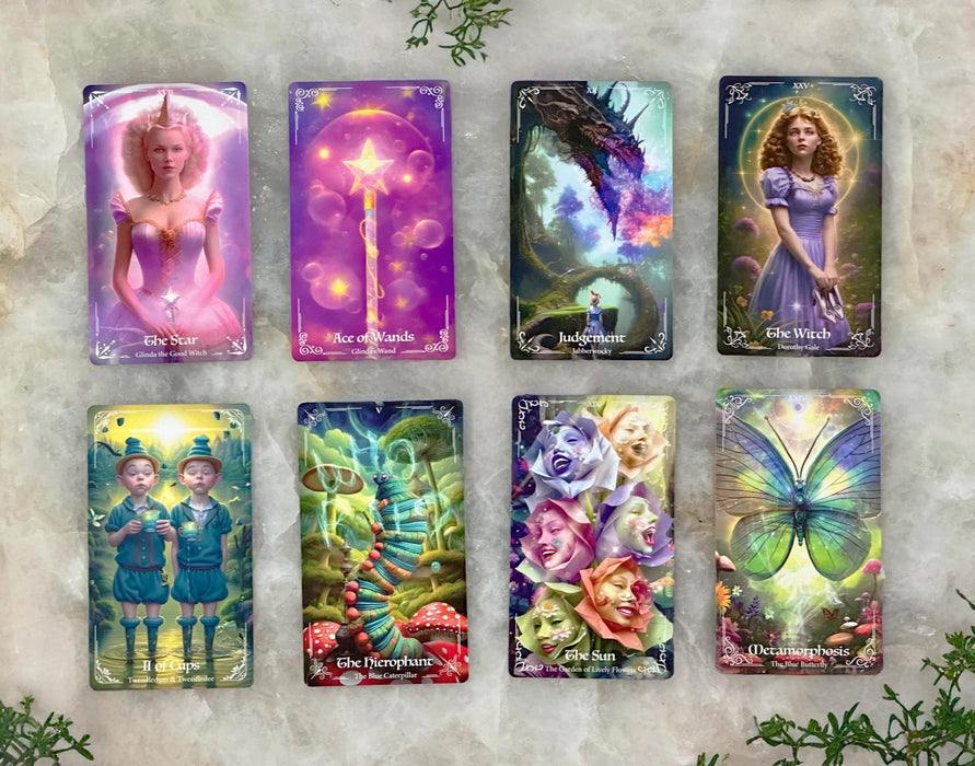 Journey to  Oz & Wonderland  Tarot Deck - Mystic Madness Tarot (indie/US Import)