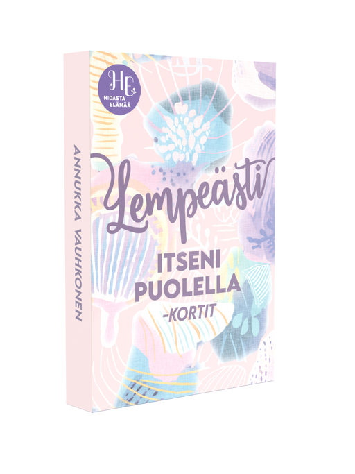 Lempeästi itseni puolella -korttipakka