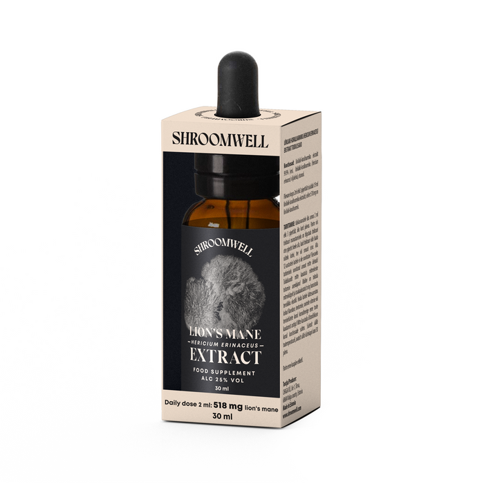 Lion’s Mane Tinktuura 30ml - Shroomwell