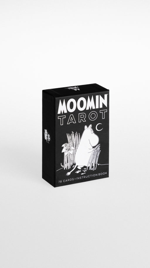 Moomin Tarot – englanninkielinen painos – pakkauksen etupuoli