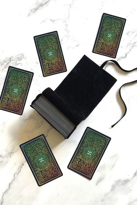Mirra Visions: Lenticular Tarot & Oracle Deck + satchel (pussukka) - James R. Eads (Indie, Import, Kickstarter)