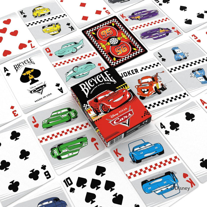 Disney Pixar Cars pelikortit - Bicycle