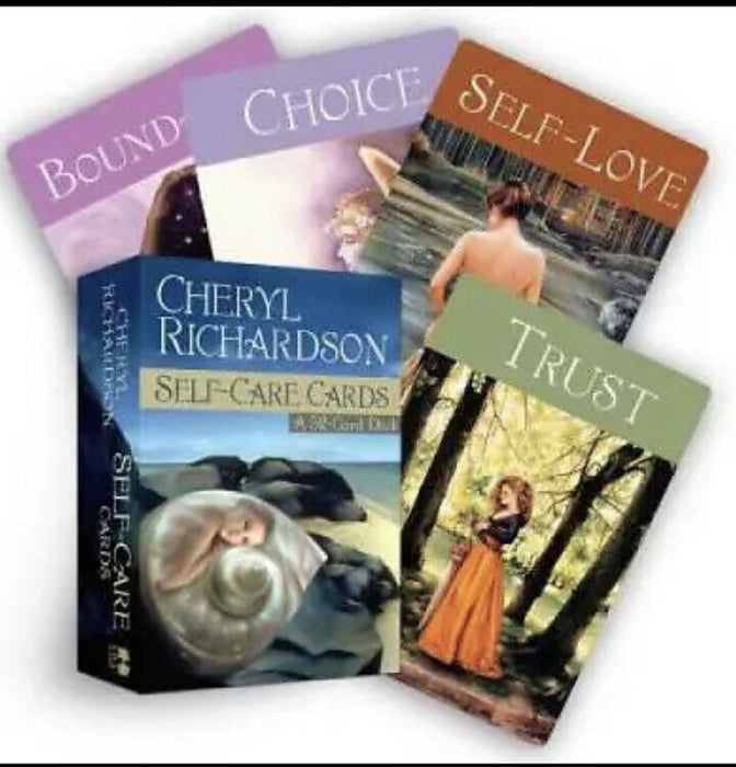 Cheryl Richardson Self-Care Cards - Cheryl Richardson (preloved,käytetty)