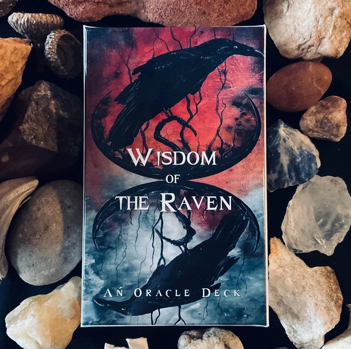 Wisdom of the Raven Oracle - 52 Card Oracle Deck Featuring Surreal Crow Artwork - J Edward Neill (Kopio)
