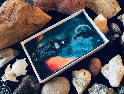 Wisdom of the Raven Oracle - 52 Card Oracle Deck Featuring Surreal Crow Artwork - J Edward Neill (Kopio)