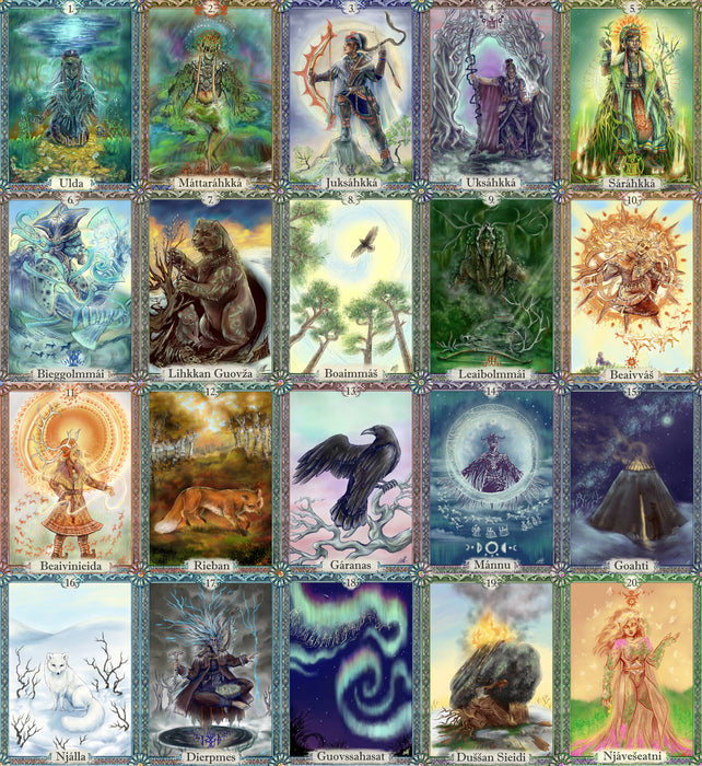 Saamen Oraakkeli - Kortit ja opaskirja - Sini Sieppi, Alrik Paltto