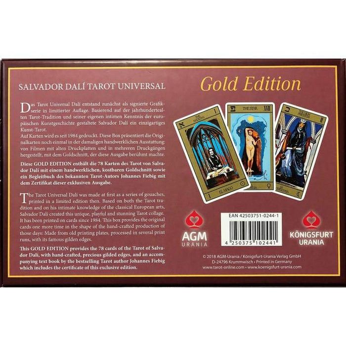 Salvador Dali Universal Tarot Gold Edition - Tarotpuoti