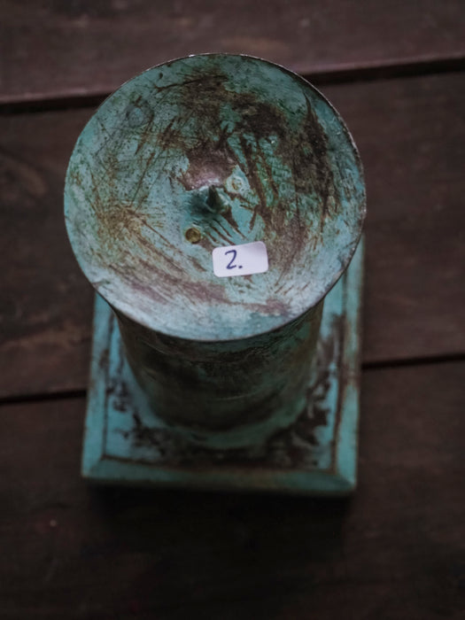 Kynttiläjalka puuta