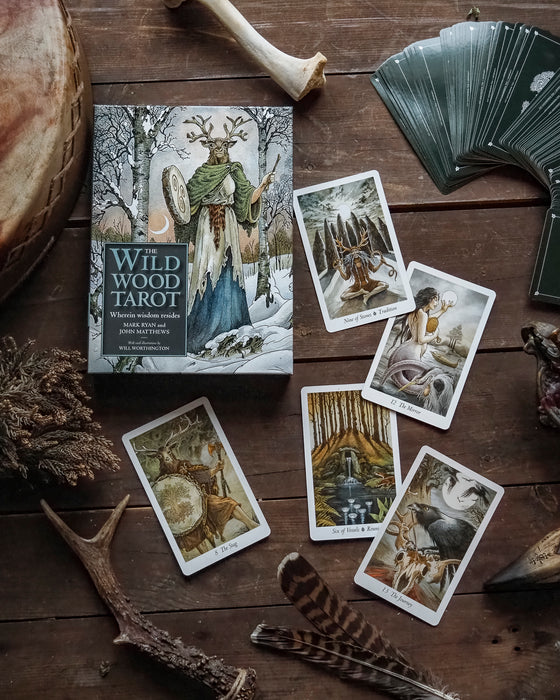 The Wild Wood Tarot: Wherein Widsom Resides Paperback – Mark Ryan, John Matthews, Will Worthington