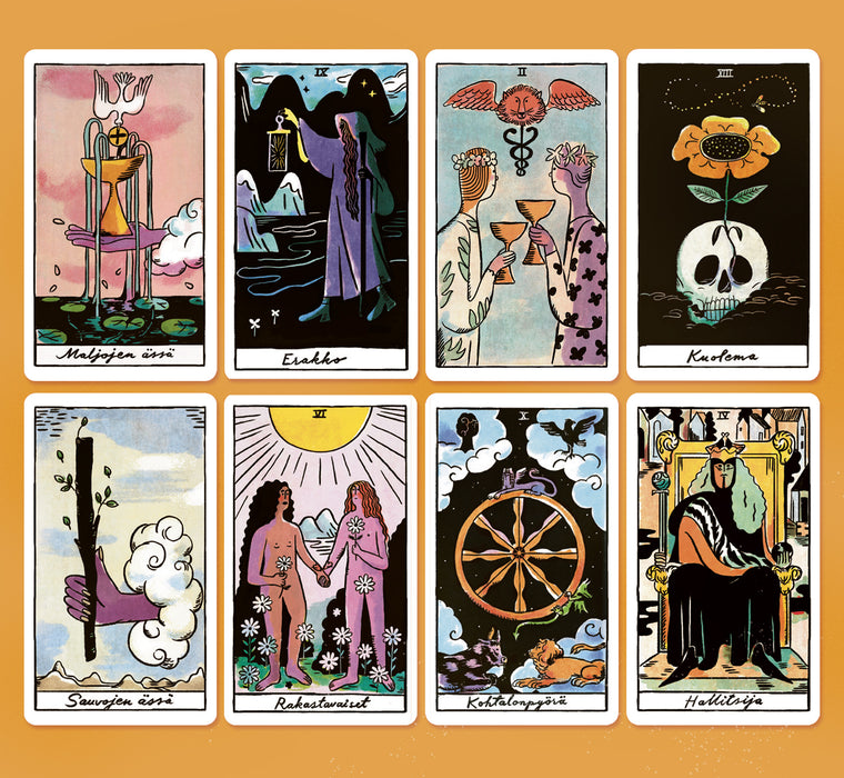 Itsetutkiskelijan tarotpakka- Ella Klar & Sanna Mander
