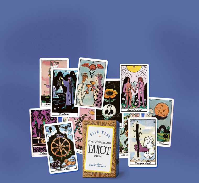 Itsetutkiskelijan tarotpakka- Ella Klar & Sanna Mander