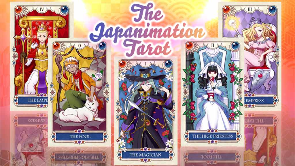 Japanese Anime Tarot -  Luna Factory (Preloved, käytetty, indie/import)