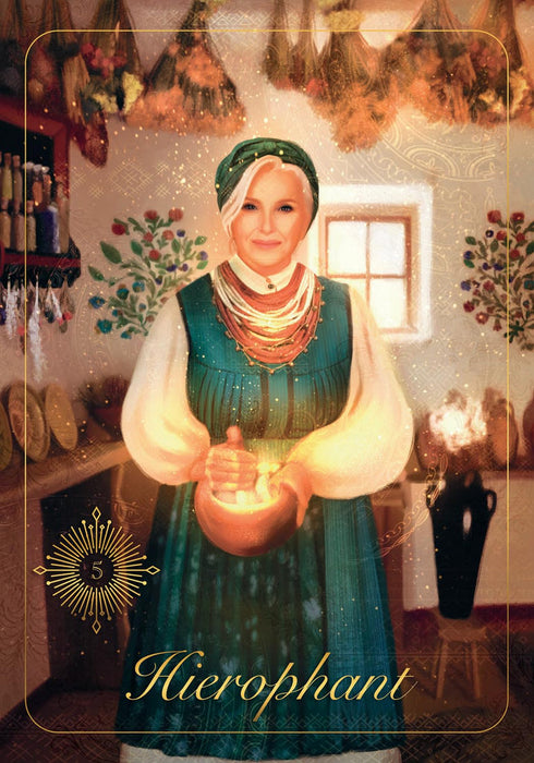 The Ukrainian Tarot; Flower of the Magic Fern - Tania Andrushko