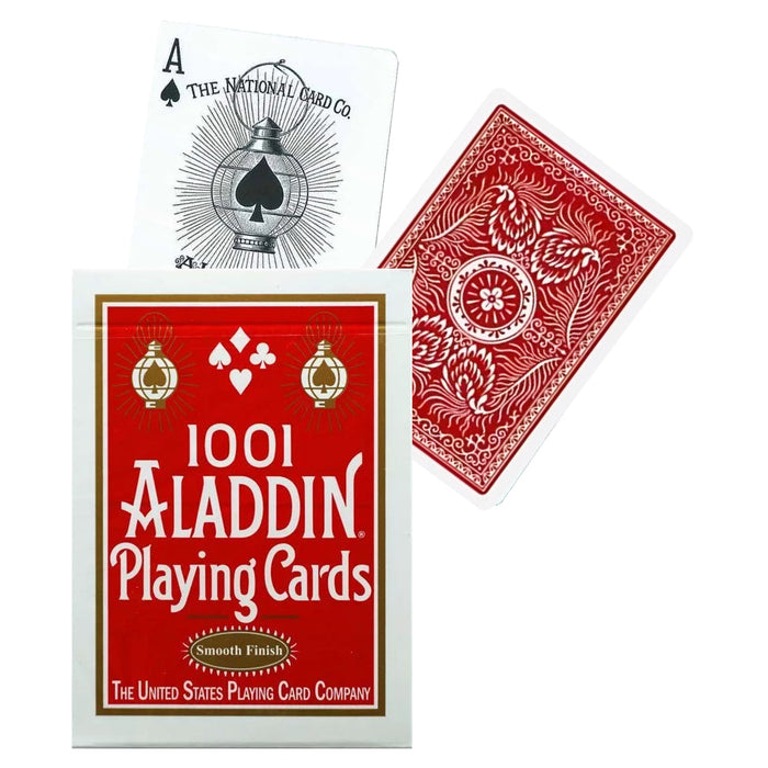 1001 Aladdin pelikortit - USPCC (Red)